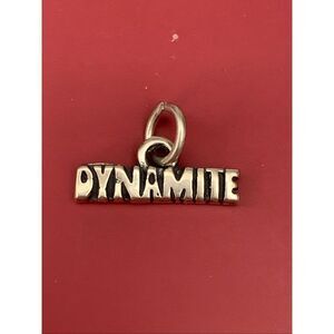 .925 Dynamite Sterling Silver Jewelry Charm #motivational #team #explosion